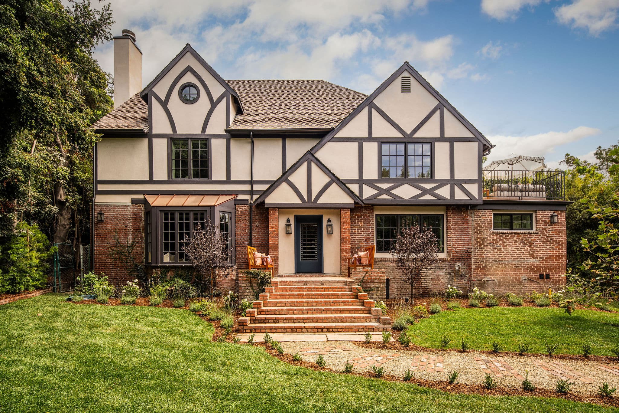 2246 N Edgemont St — 1921 Tudor redesign